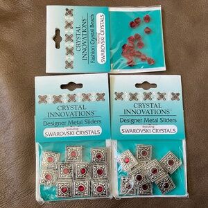 Crystal Innovations Swarovski Crystal jewelry making lot - SIAM